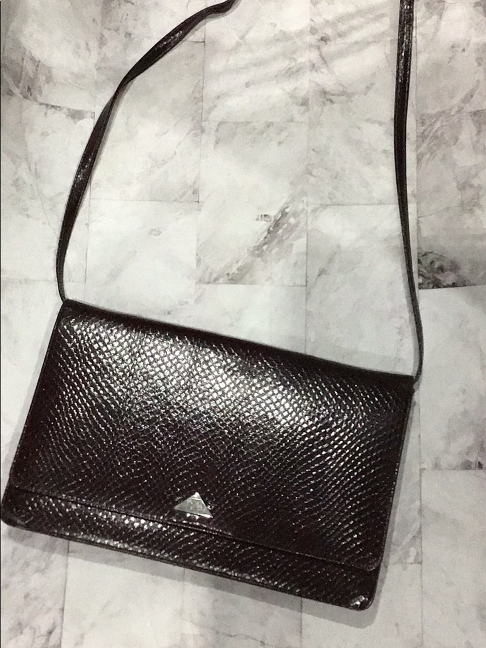 vintage Cabili vintage snake leather bag